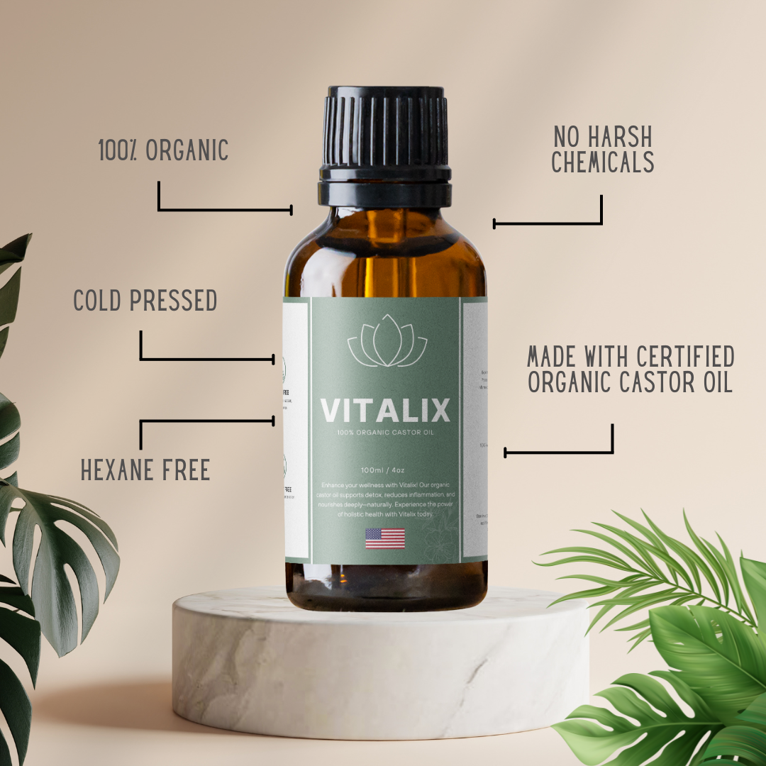 Vitalix Feet Wellness Pack (Wraps + Castor Oil)