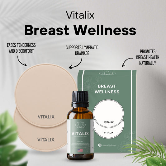 Vitalix Breasts Wellness Pack (Pads + Castor Oil)