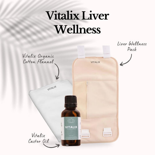 Vitalix Liver Wellness Bundle (Wrap + Castor Oil)